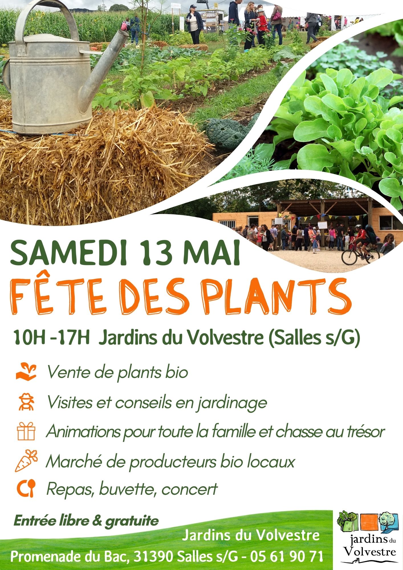 Fête des plants au Volvestre le 13 mai