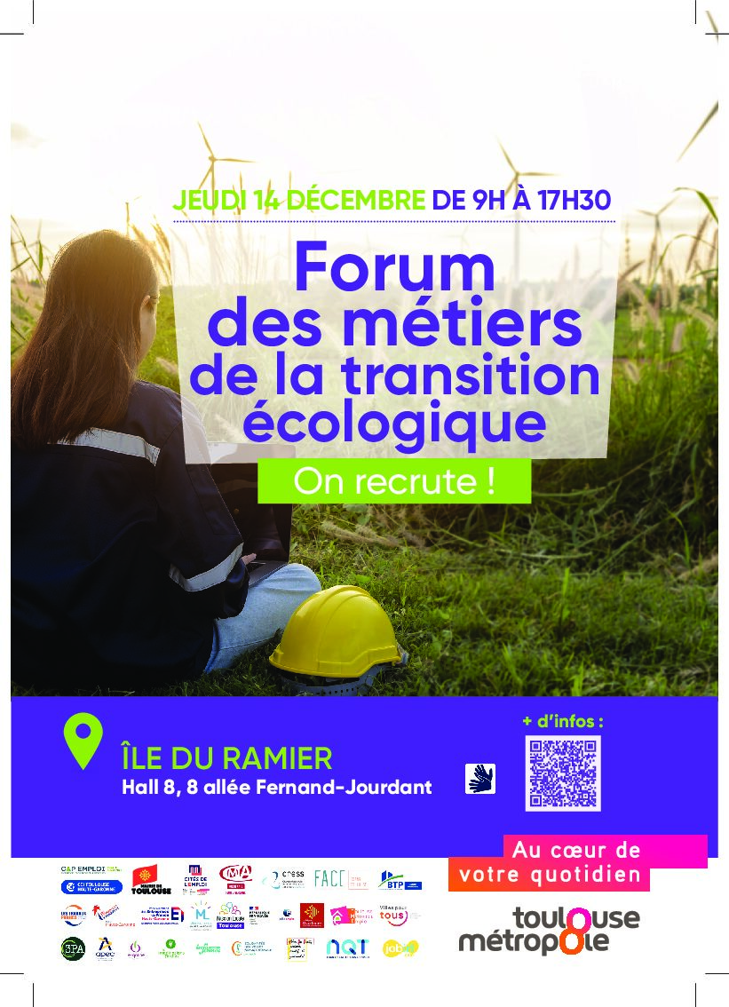 1er Forum des métiers de la Transition Ecologique
