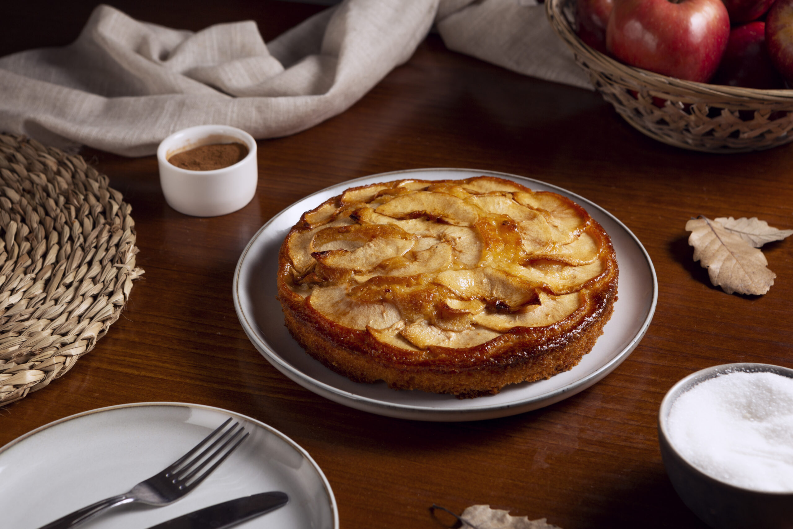 Clafoutis au chocolat et poire