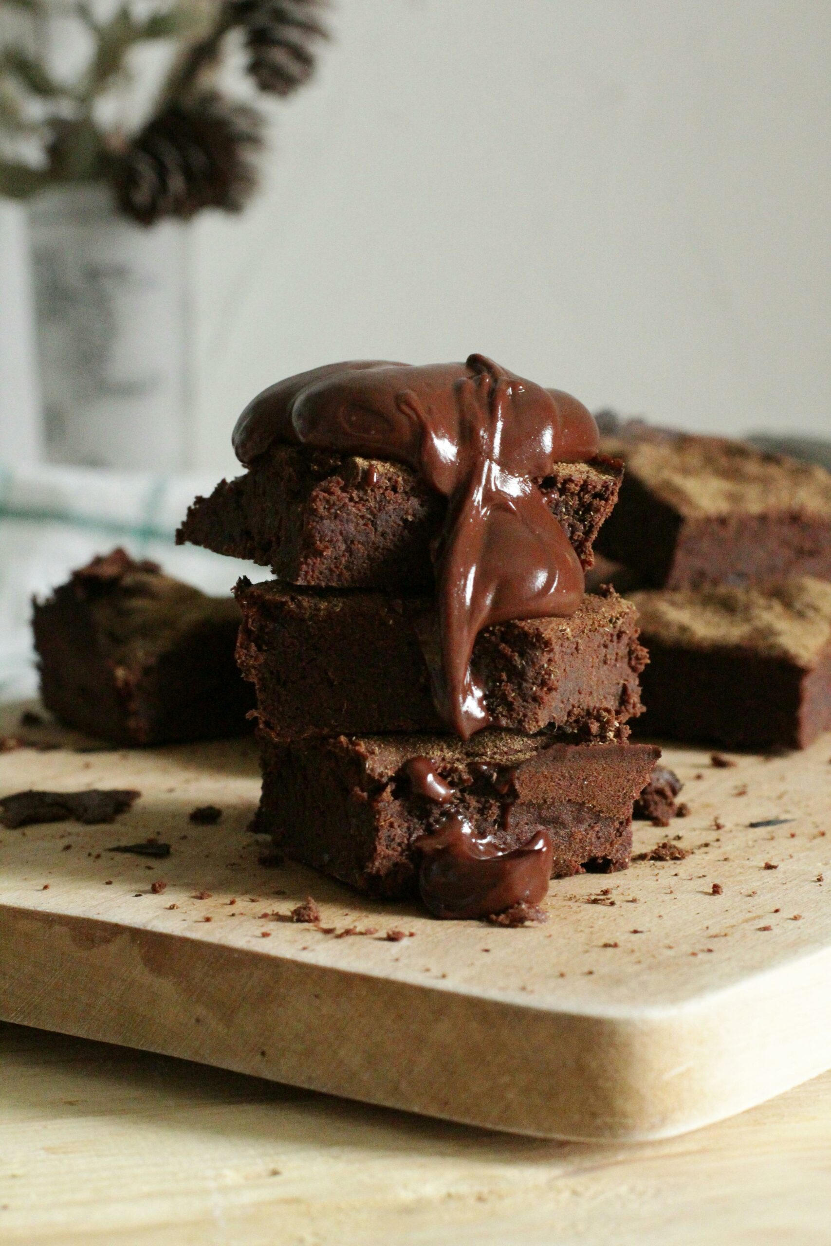 Brownie choco-courgette