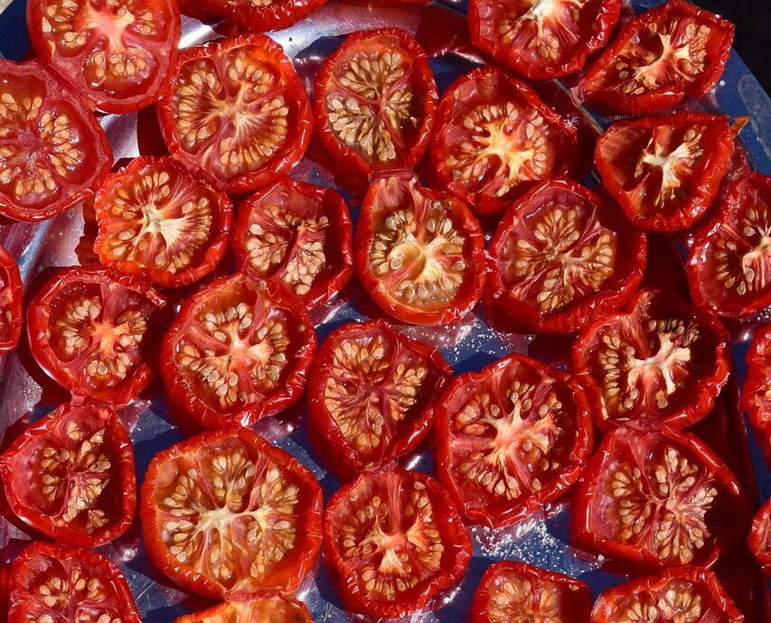 Tomates séchées au soleil