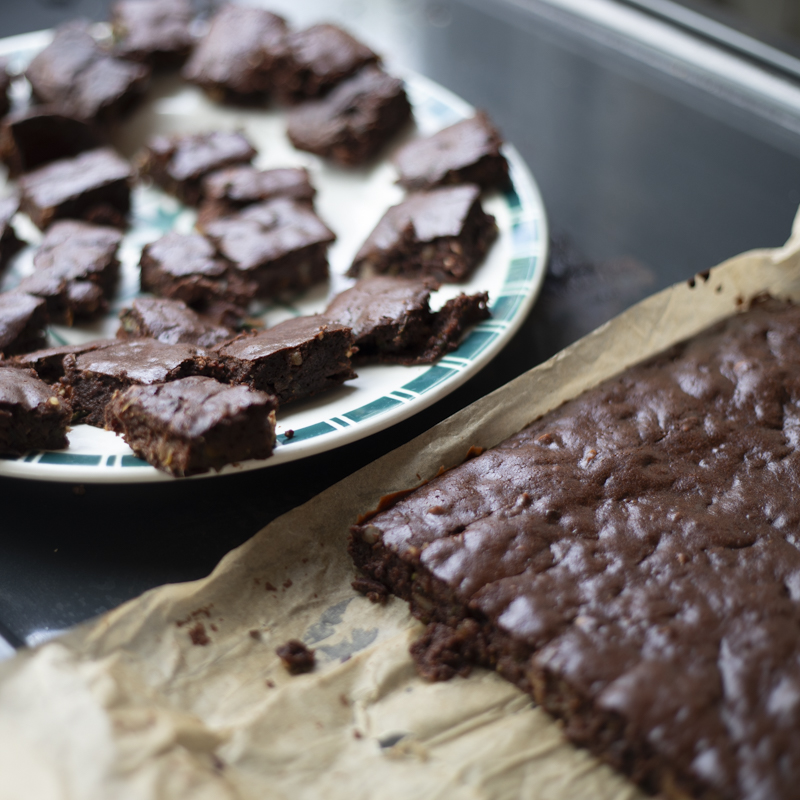 Brownie aux haricots rouges