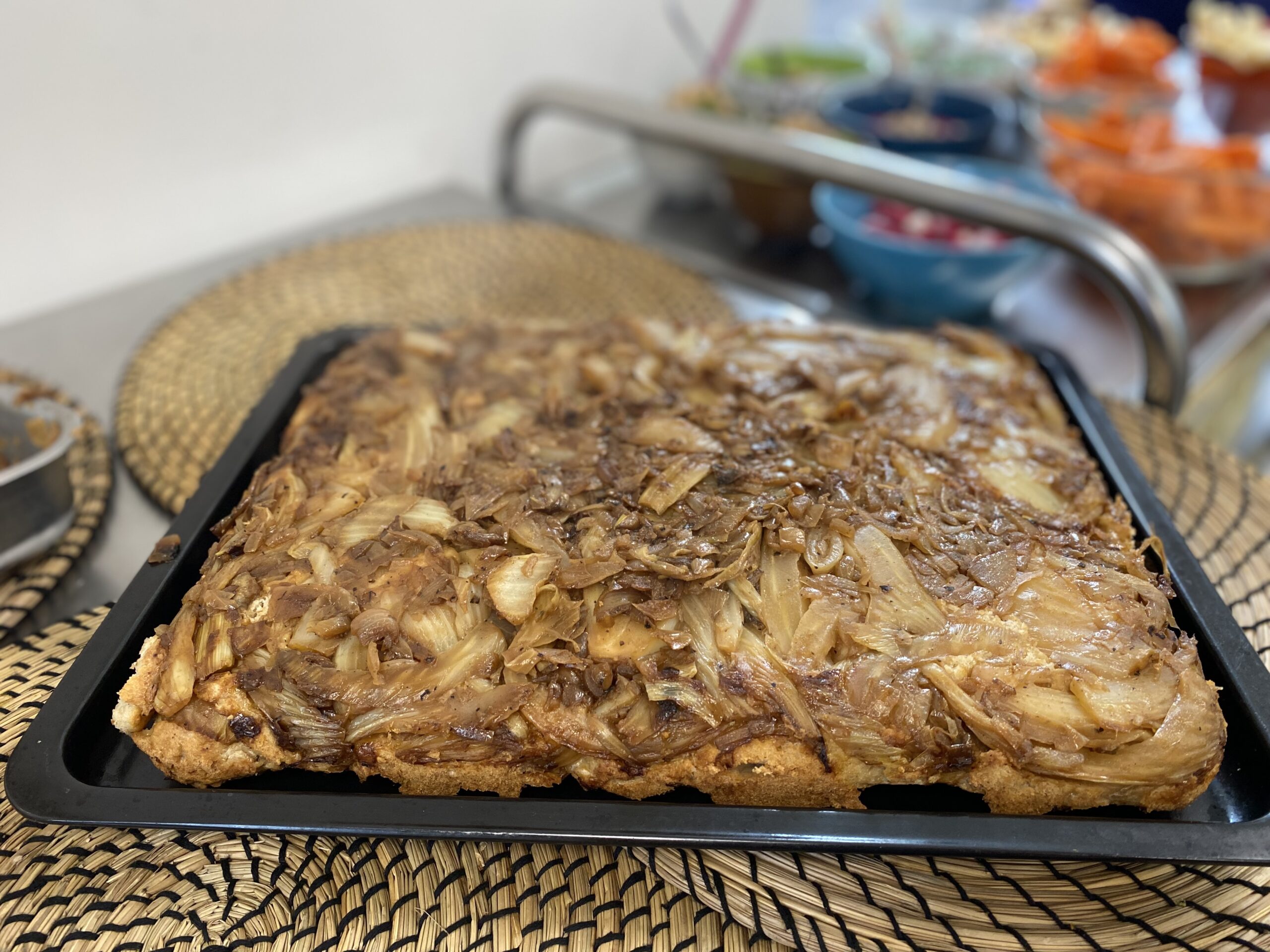 Pissaladière au fenouil