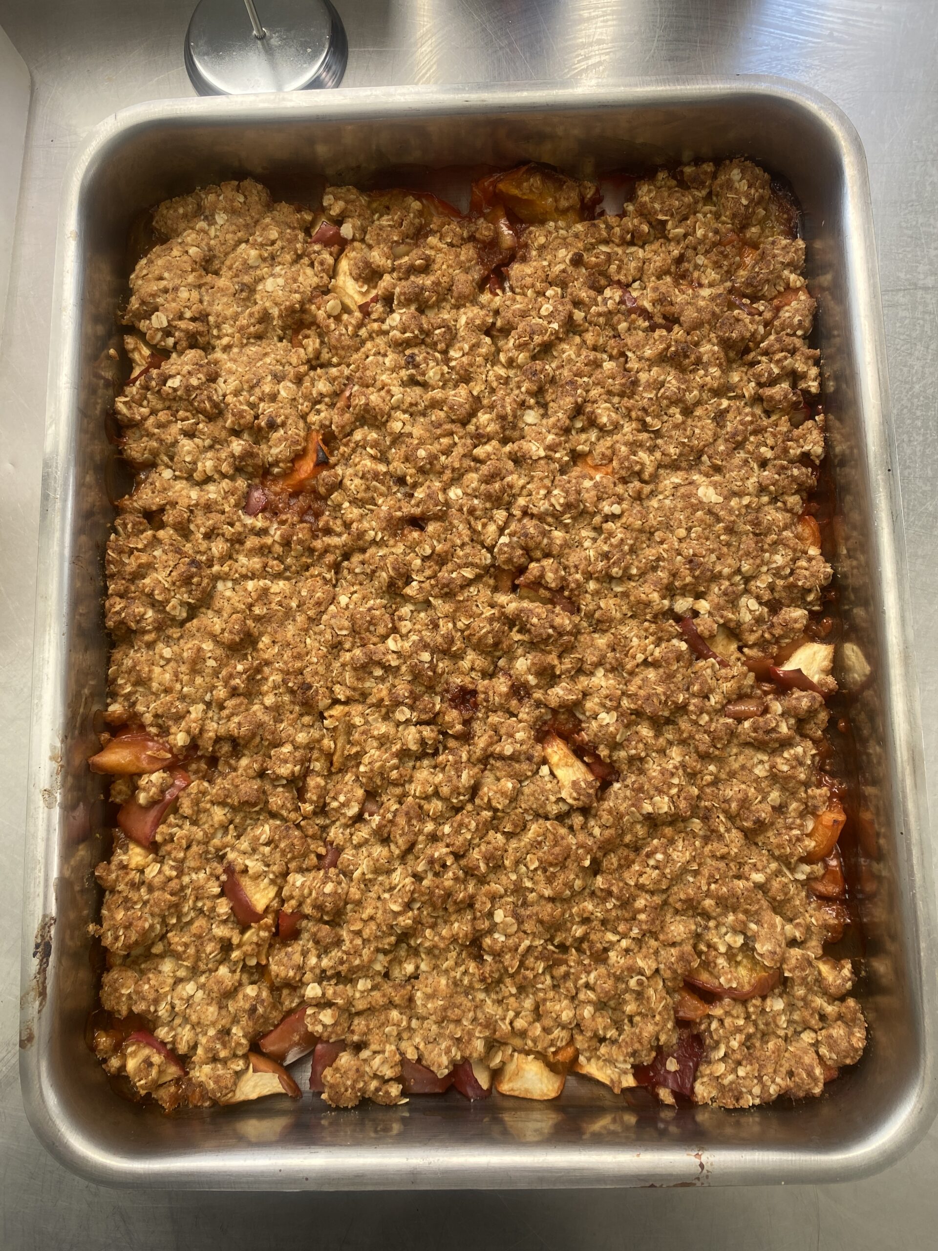 Crumble aux fruits